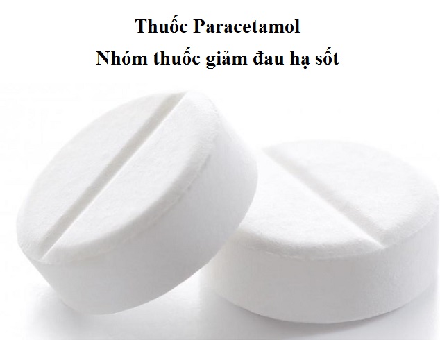 thuoc paracetamol sanofi 500mg nhom thuoc giam dau ha sot
